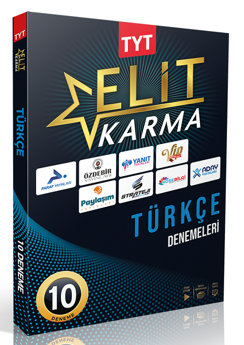 Elit Karma YKS TYT Türkçe Elit Karma 10 Deneme Çözümlü Elit Karma