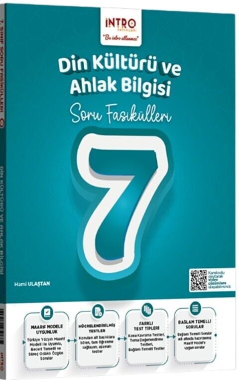 İntro 7. Sınıf Din Kültürü ve Ahlak Bilgisi Soru Fasikülleri İntro Yayınları