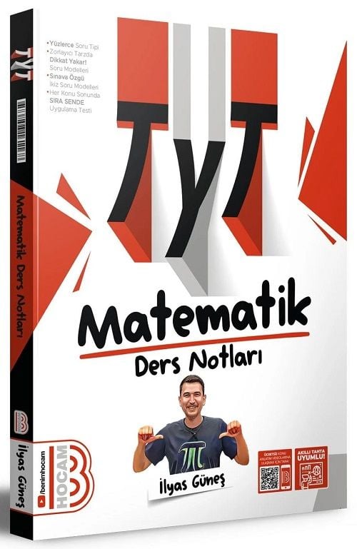 Benim Hocam 2025 YKS TYT Matematik Ders Notları - İlyas Güneş Benim Hocam Yayınları