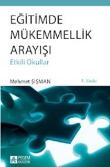 Pegem Eğitimde Mükemmellik Arayışı Mehmet Şişman Pegem Akademi Yayıncılık