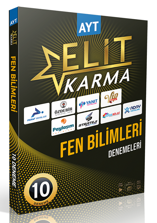 Elit Karma YKS AYT Fen Bilimleri Elit Karma 10 Deneme Çözümlü Elit Karma