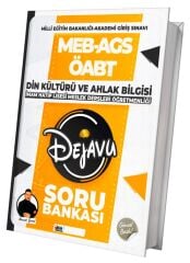 TKM Akademi 2025 ÖABT MEB-AGS Din Kültürü ve Ahlak Bilgisi Dejavu Soru Bankası - Ahmet Şenol TKM Akademi