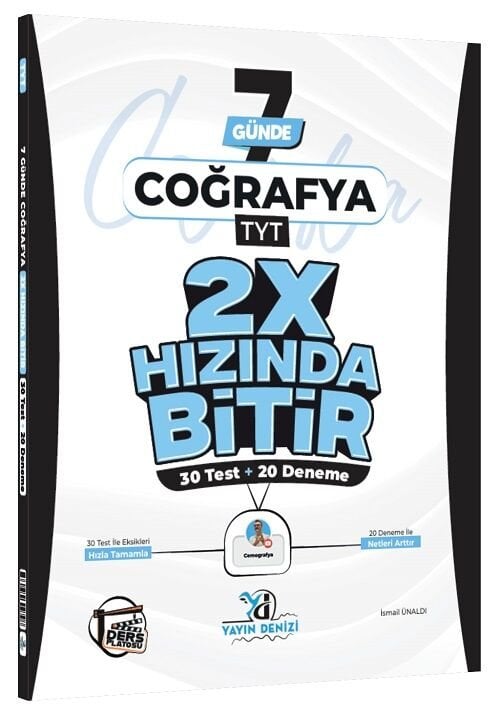 Yayın Denizi YKS TYT Coğrafya 7 Günde 2x Hızında Tekrar Yayın Denizi Yayınları
