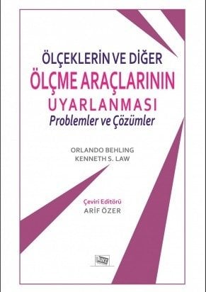 Anı Yayıncılık Ölçeklerin ve Diğer Ölçme Araçlarının Uyarlanması, Problemler ve Çözümler - Arif Özer Anı Yayıncılık