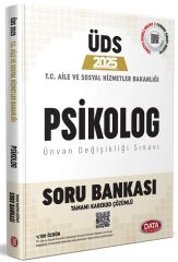 Data 2025 GYS ÜDS Aile ve Sosyal Hizmetler Bakanlığı Psikolog Soru Bankası Çözümlü Ünvan Değişikliği Data Yayınları