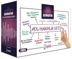 Yetki 2025 Şematik Adli Hakimlik Seti 8. Baskı Yetki Yayıncılık