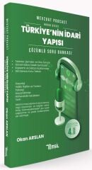 Temsil Kaymakamlık Hakimlik KPSS A Grubu Türkiye'nin İdari Yapısı Mevzuat Podcast Soru Bankası Çözümlü 4. Baskı - Okan Arslan Temsil Kitap Yayınları