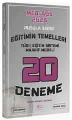 SÜPER FİYAT - CBA Yayınları 2026 MEB-AGS Eğitimin Temelleri 20 Deneme Çözümlü Pusula Serisi - Okan Yolcu CBA Yayınları