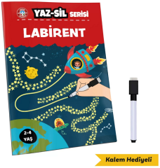 Çocuk Akademi Labirent Yaz-Sil Serisi Çocuk Akademi