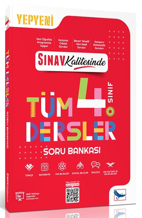 Sınav 4. Sınıf Tüm Dersler Sınav Kalitesinde Maarif Modeli Soru Bankası Sınav Yayınları