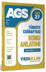 Yediiklim 2027 MEB-AGS Türkiye Coğrafyası Konu Anlatımı Yediiklim Yayınları