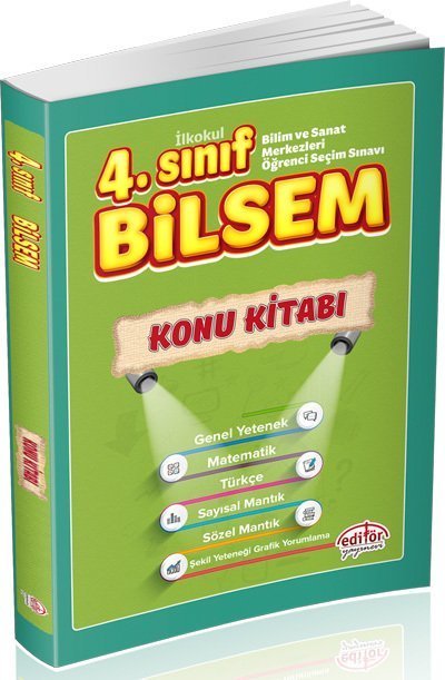 Editör 4. Sınıf Bilsem Konu Anlatımlı Editör Yayınları