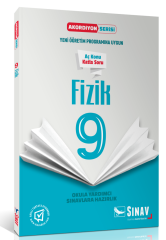 SÜPER FİYAT - Sınav 9. Sınıf Akordiyon Fizik Aç Konu Katla Soru Sınav Yayınları