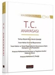 Savaş 2021 Son Değişikliklerle TC Anayasası Kanun Metinleri (Ciltli-Dikişli) 13. Baskı Savaş Yayınları