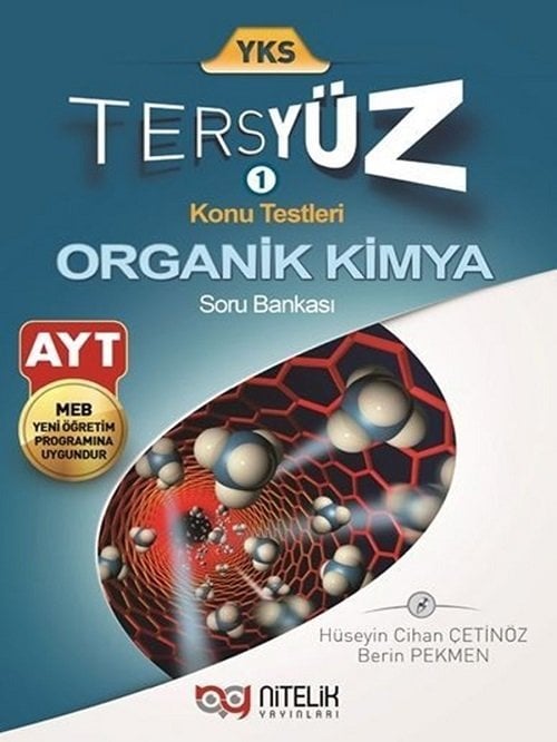 Nitelik YKS AYT Organik Kimya Tersyüz Soru Bankası Nitelik Yayınları