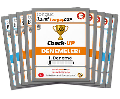 Tonguç 8. Sınıf TonguçCup Check-Up Denemeleri Tonguç Akademi