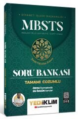 Yediiklim MBSTS Soru Bankası Çözümlü - Burhan Karakışla Yediiklim Yayınları