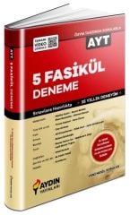 Aydın YKS AYT 5 Fasikül Deneme Video Çözümlü Aydın Yayınları