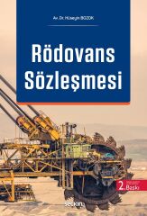Seçkin Rödövans Sözleşmesi 2. Baskı - Kemal Erdoğan Seçkin Yayınları