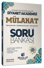 Mihrap Diyanet Akademisi Mülakat Soru Bankası - Sinan İspir, Fatma Taş Mihrap Yayınları