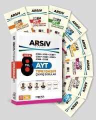 Marka 2026 YKS AYT Çıkmış Sorular Son 8 Yıl Tıpkı Basım Çözümlü Arşiv Serisi Marka Yayınları