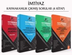 Temsil 2025 İMTİYAZ Kaymakamlık Çıkmış Sorular 4 lü Set Temsil Kitap Yayınları