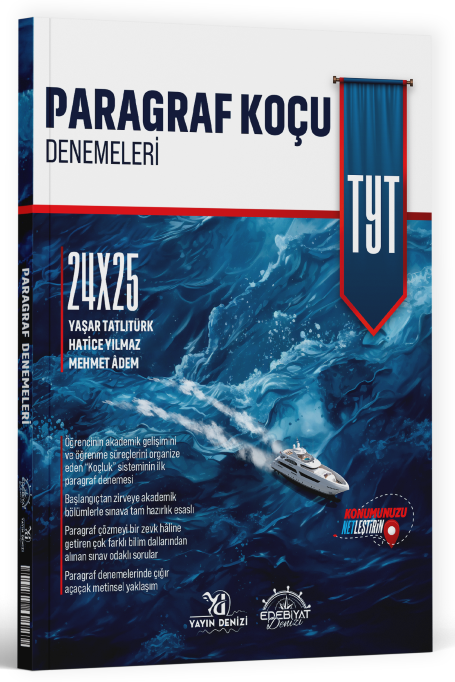 Edebiyat Denizi YKS TYT Paragraf Koçu 24x25 Denemeleri Edebiyat Denizi