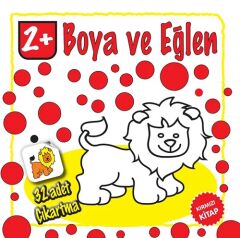 Boya ve Eğlen Kırmızı Kitap Parıltı Yayınları
