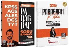 Hoca Kafası + İndeks 2026 KPSS TYT ALES DGS Paragrafı Kafala Soru Bankası 2 li Set - Öznur Saat Yıldırım, Berk Ekici Hoca Kafası + İndeks Akademi Yayınları