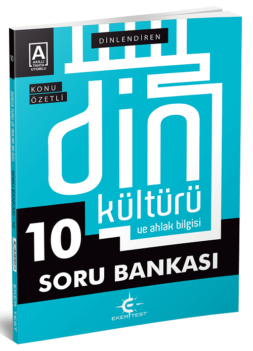 Eker Test 10. Sınıf Din Kültürü ve Ahlak Bilgisi Dinlendiren Soru Bankası Eker Test Yayınları