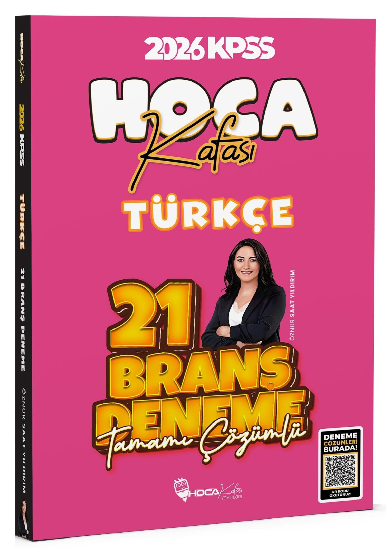 Hoca Kafası 2026 KPSS Türkçe 21 Deneme Çözümlü - Öznur Saat Yıldırım Hoca Kafası Yayınları