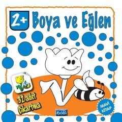 Boya ve Eğlen Mavi Kitap Parıltı Yayınları