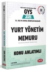 Data 2025 GYS Aile ve Sosyal Hizmetler Bakanlığı Yurt Yönetim Memuru Konu Anlatımı Görevde Yükselme Data Yayınları
