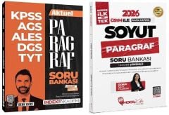 Hoca Kafası + İndeks 2026 KPSS TYT ALES DGS Soyut Paragraf Soru Bankası 2 li Set - Öznur Saat Yıldırım Hoca Kafası + İndeks Akademi Yayınları