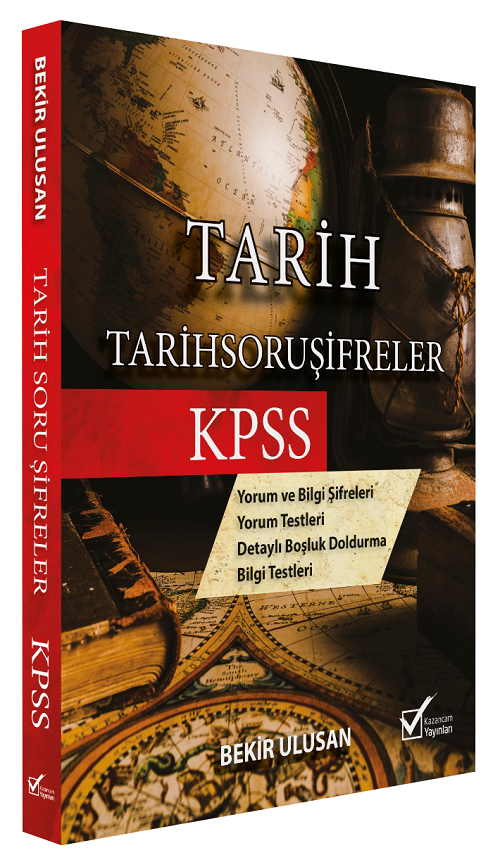 Kazancam 2026 KPSS MEB-AGS Tarih Soru Şifreler Kitabı - Bekir Ulusan Kazancam Yayınları