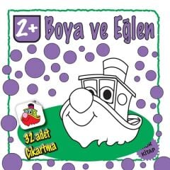 Boya ve Eğlen Mor Kitap Parıltı Yayınları