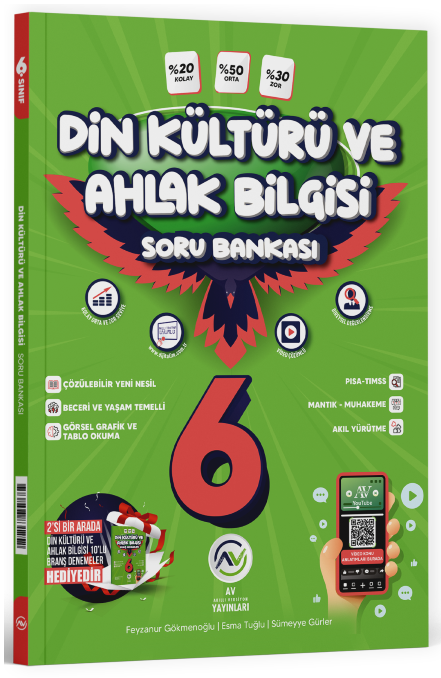 Av Yayınları 6. Sınıf Din Kültürü ve Ahlak Bilgisi Soru Bankası Av Yayınları