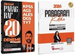 Hoca Kafası + İndeks 2026 KPSS TYT ALES DGS Paragrafı Kafala Soru Bankası + 20 Deneme 2 li Set - Öznur Saat Yıldırım, Berk Ekici Hoca Kafası + İndeks Akademi Yayınları