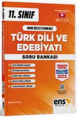 ENS Yayınları 11. Sınıf Türk Dili ve Edebiyatı Konu Özetli Maarif Modeli Soru Bankası ENS Yayınları