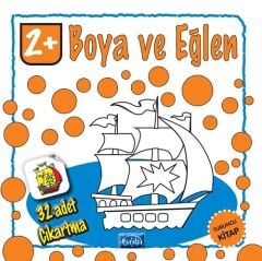 Boya ve Eğlen Turuncu Kitap Parıltı Yayınları