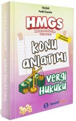 Garantör Akademi 2025 HMGS Vergi Hukuku Konu Anlatımı - Fedli Dumlu Garantör Akademi