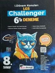 Kafadengi 8. Sınıf LGS 1. Dönem Challenger 6 lı Deneme Kafadengi Yayınları