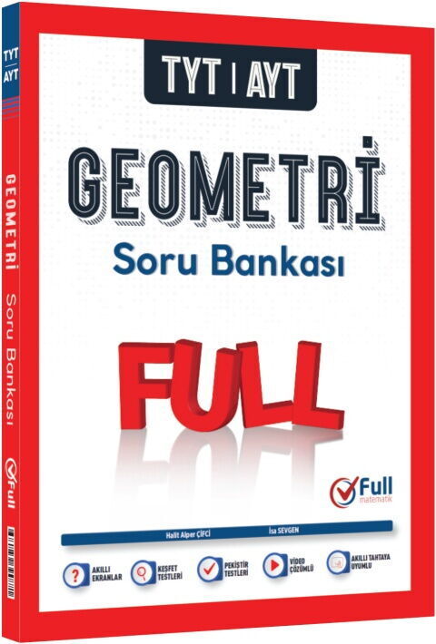 Full Matematik YKS TYT AYT Geometri Full Soru Bankası Full Matematik Yayınları