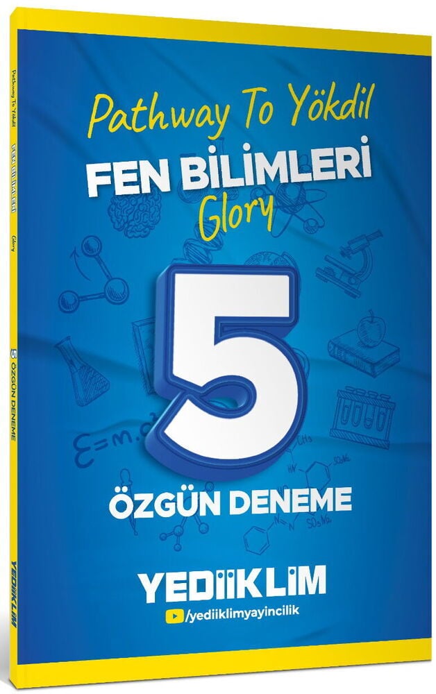 Yediiklim Pathway To YÖKDİL Fen Bilimleri Glory 5 Deneme Çözümlü Yediiklim Yayınları