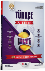 Ulti Yayınları 7. Sınıf Türkçe Ulti HÖF Haftalık Ders Föyleri Ulti Yayınları