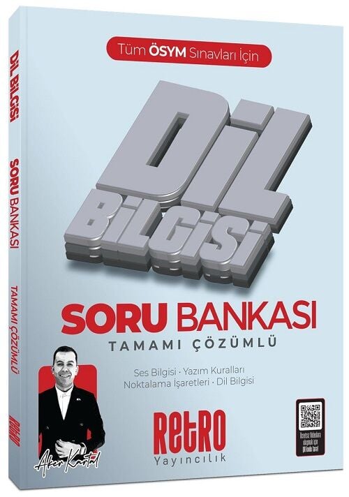 Retro 2026 KPSS TYT AYT MSÜ Dil Bilgisi Soru Bankası Çözümlü - Aker Kartal Retro Yayıncılık