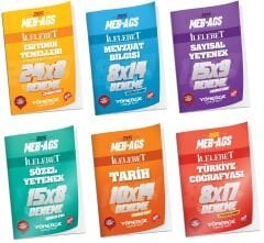 SÜPER FİYAT - Yönerge MEB-AGS Tüm Dersler İLELEBET 70 Deneme 6 lı Set Yönerge Yayınları