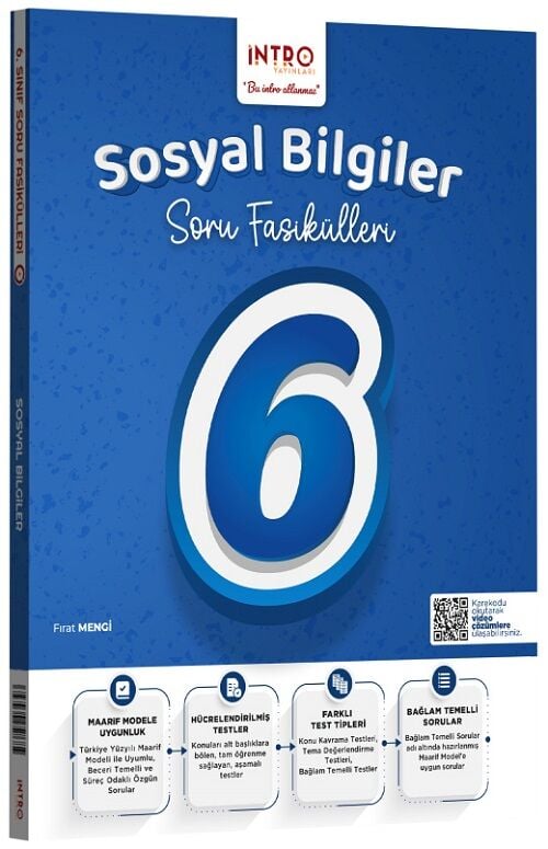 İntro 6. Sınıf Sosyal Bilgiler Soru Fasikülleri İntro Yayınları