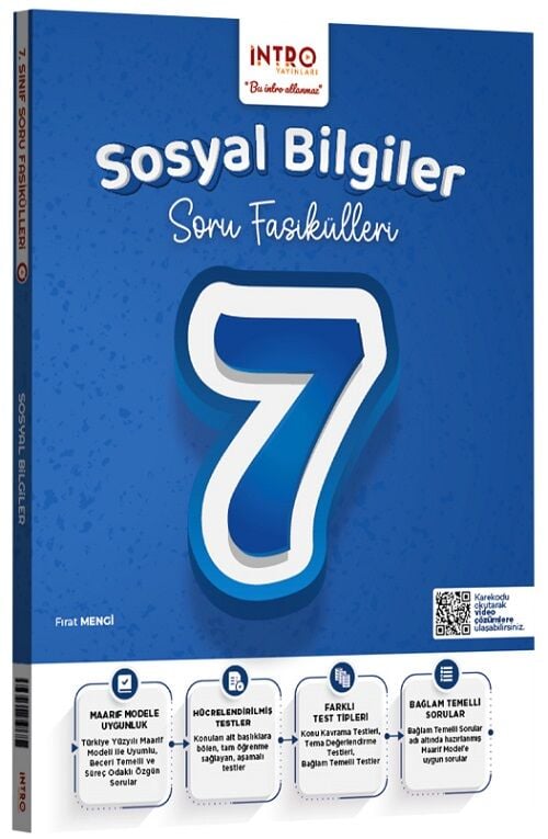 İntro 7. Sınıf Sosyal Bilgiler Soru Fasikülleri İntro Yayınları