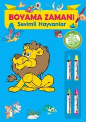 Boyama Zamanı Sevimli Hayvanlar Parıltı Yayınları